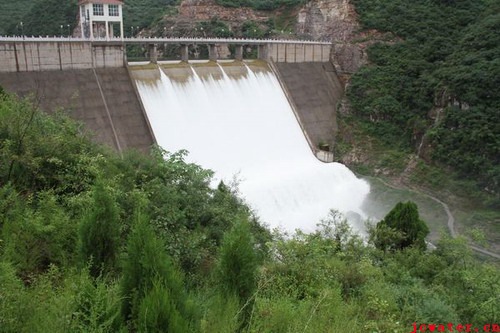 丹河洪水平稳通过东焦河水库