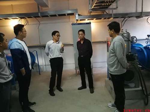 市水务局防汛督导组检查杜河提水工程防汛工作