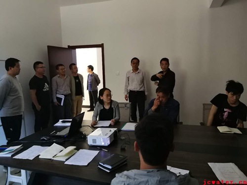 市水务局防汛督导组检查杜河提水工程防汛工作