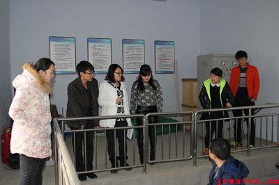 市水务公司年前进行安全大检查