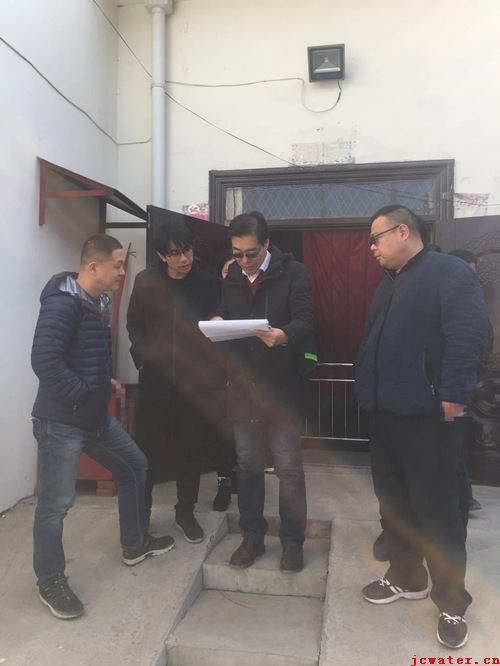 市水务公司领导春节前对各供水站安全检查