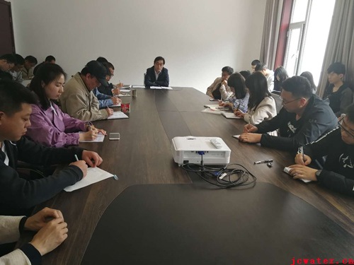 市水务公司召开杜河提水工程试运行动员会