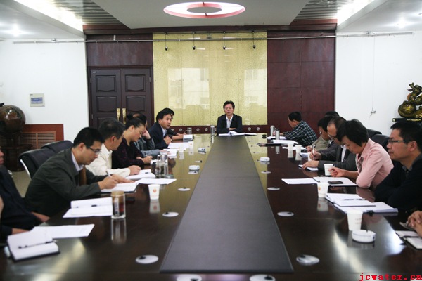 市水利局召开曹河、磨滩水电站工程推进会